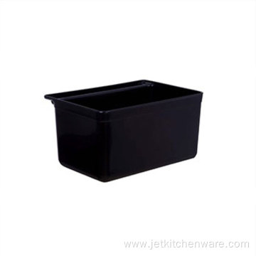 3 Shelf Plastic Hand Service Trolley For Restaurant